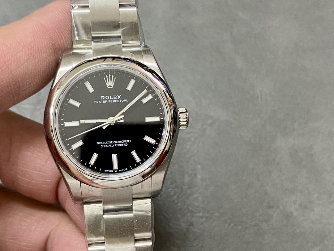Rolex Oyster Perpetual 31 Black Dial 277200 0002 Women's Watch